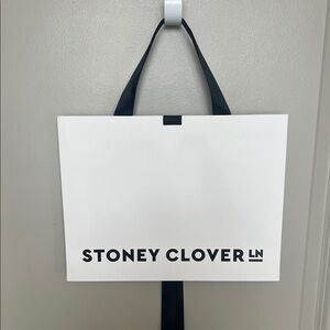 Stoney Clover Lane Shopping Bag with Iridescent Tissue Paper